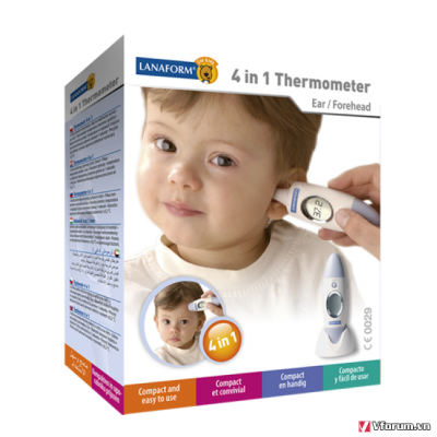 Nhiệt Kế Điện Tử LANAFORM 4 Trong 1